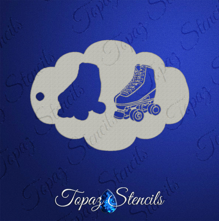 Roller Skate stencil