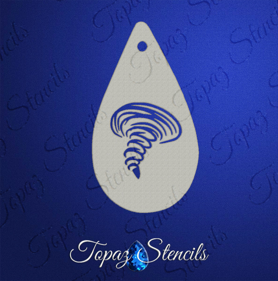 Tiny Tornado stencil