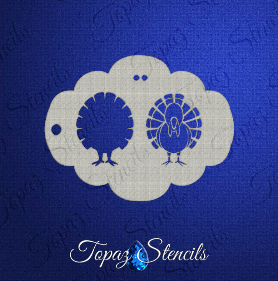Chunky Turkey stencil