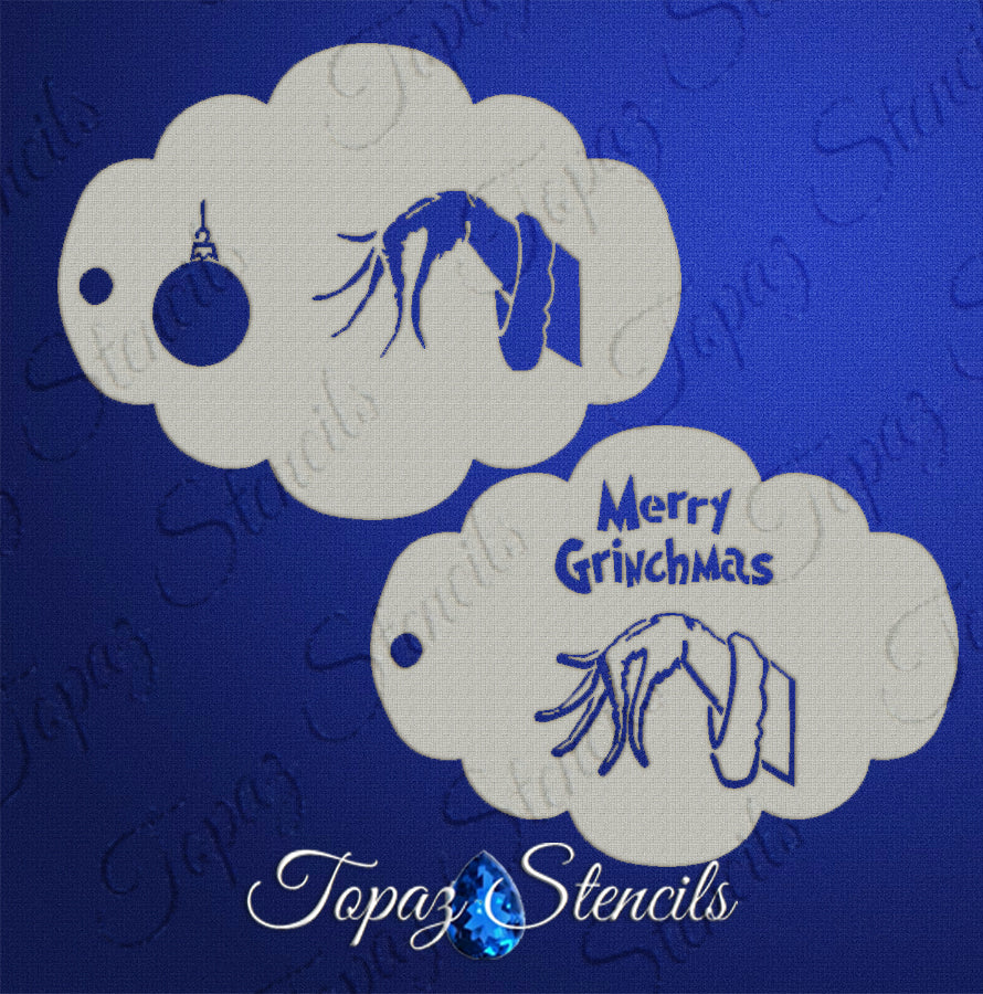 Merry Grinchmas stencil