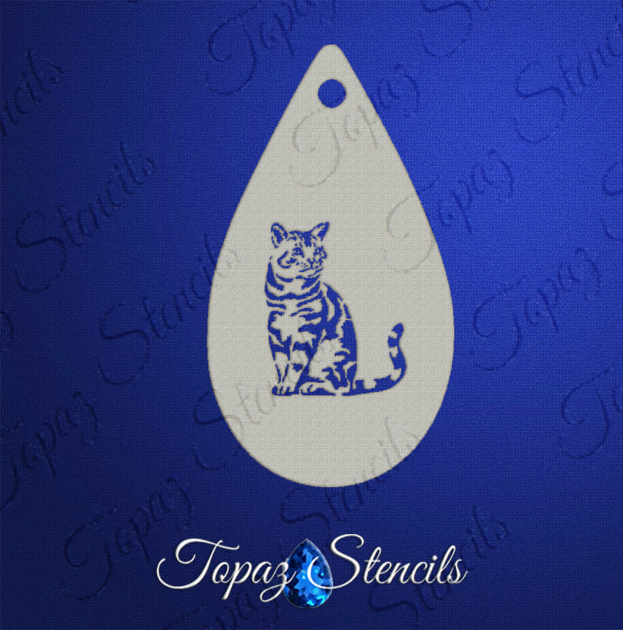 Danny Cat stencil