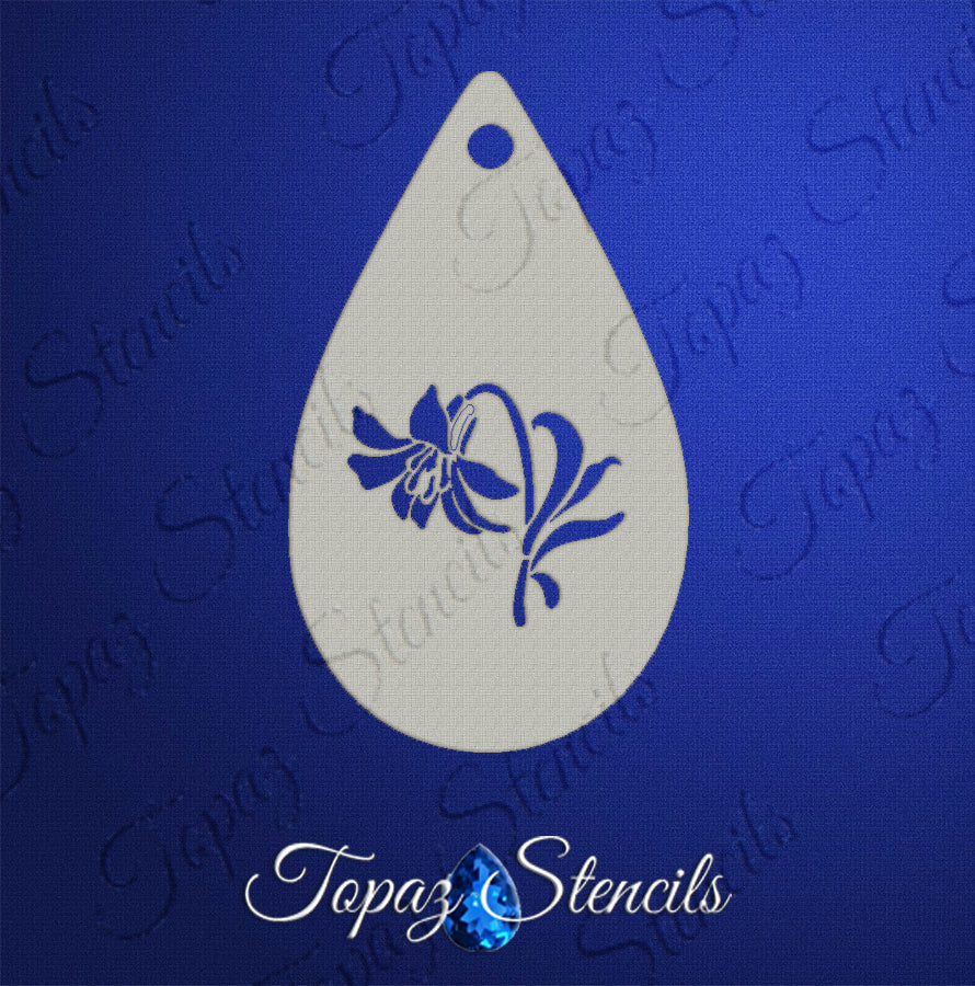 Tina's Flower stencil