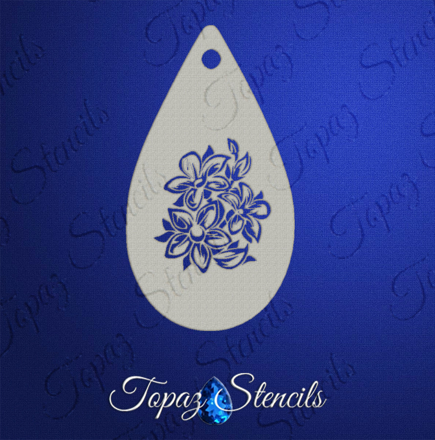 Floral Bunch stencil