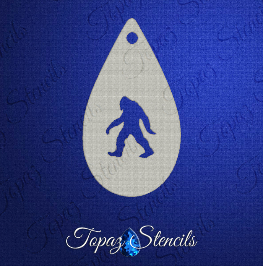 Squatch stencil