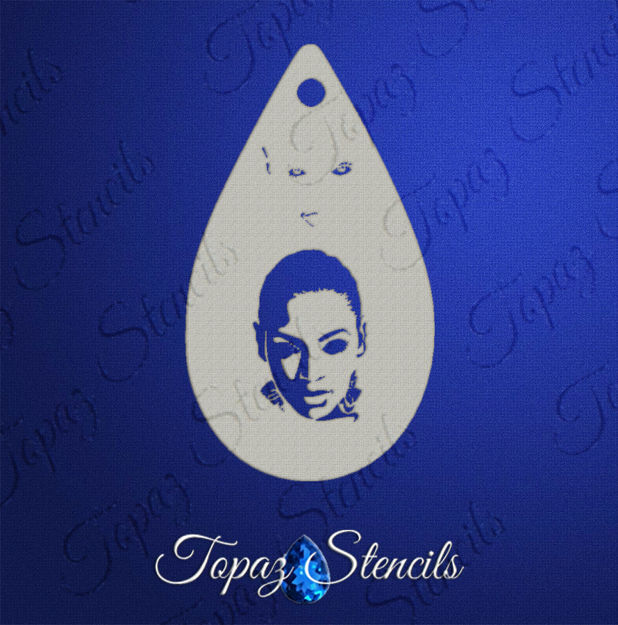 Beyonce stencil
