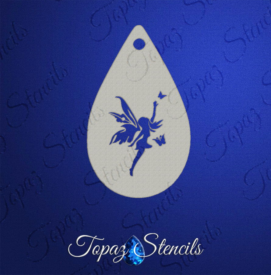 Butterfly Fairy stencil