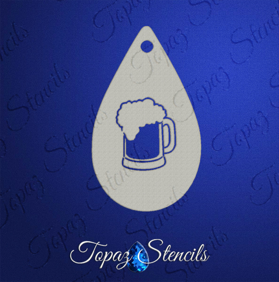 Pint O' Lager stencil