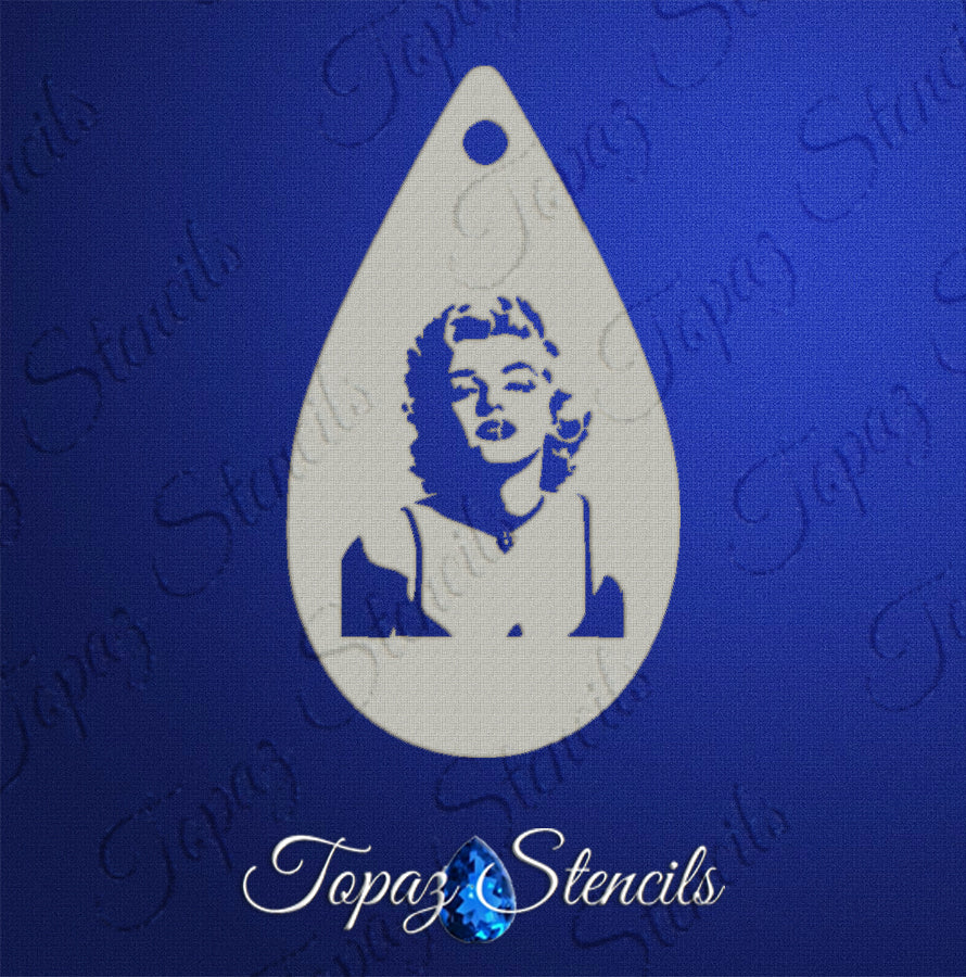 Marilyn stencil