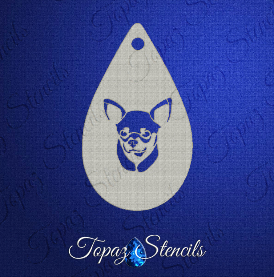 Chihuahua stencil