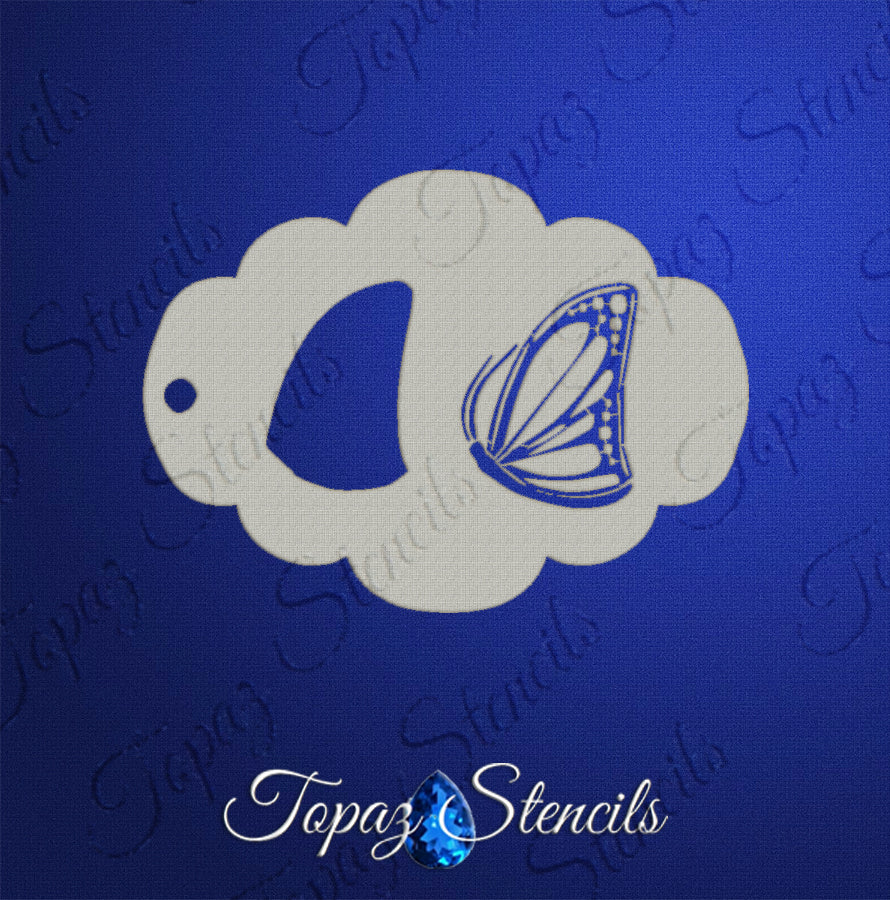 Beautiful Butterfly Two Step stencil