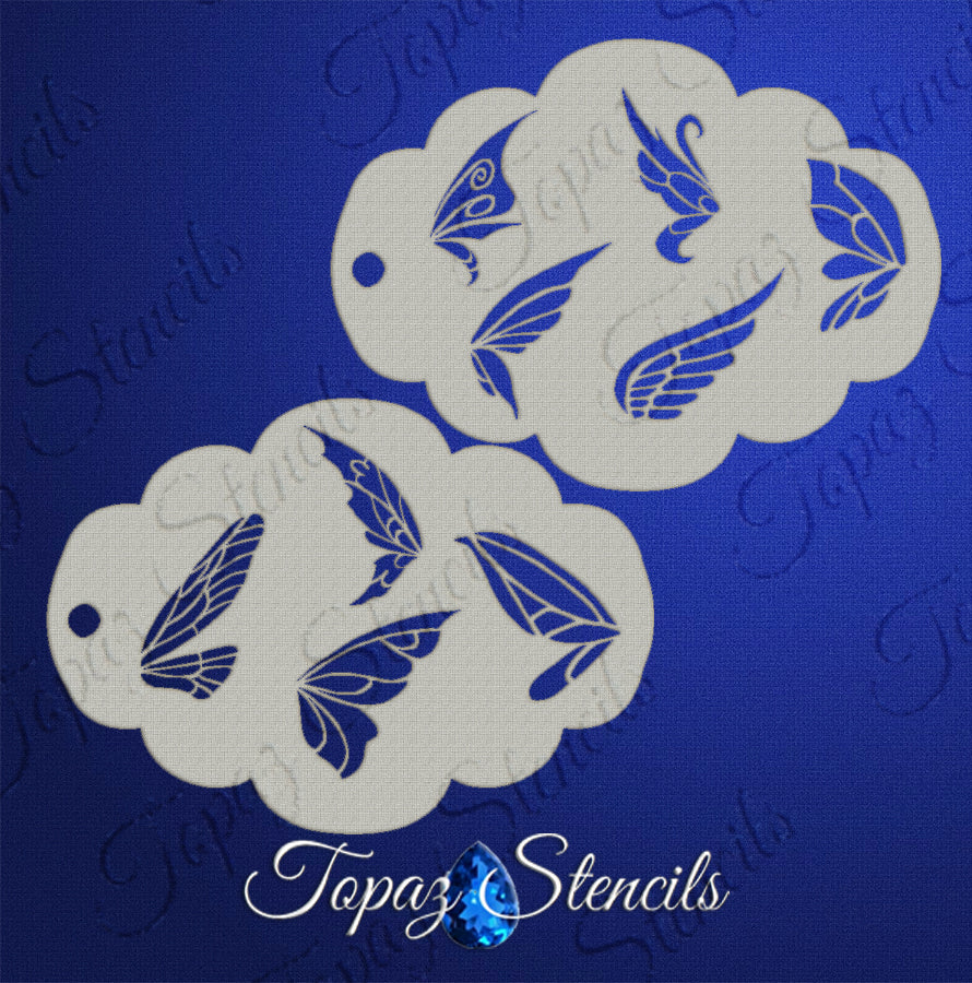 Fairy Wings stencil