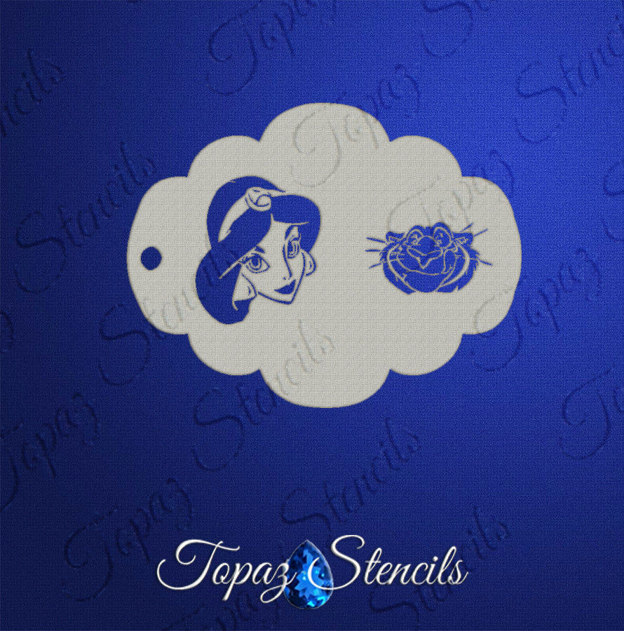 Jasmine stencil