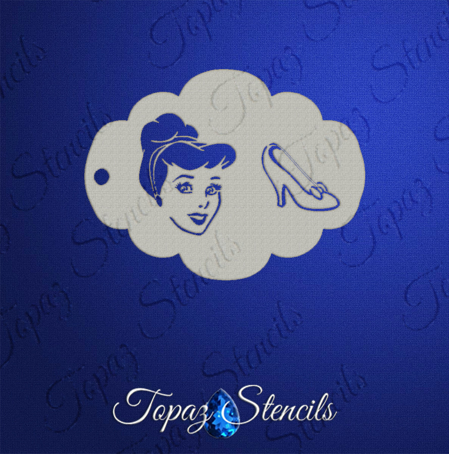 Cinderella stencil