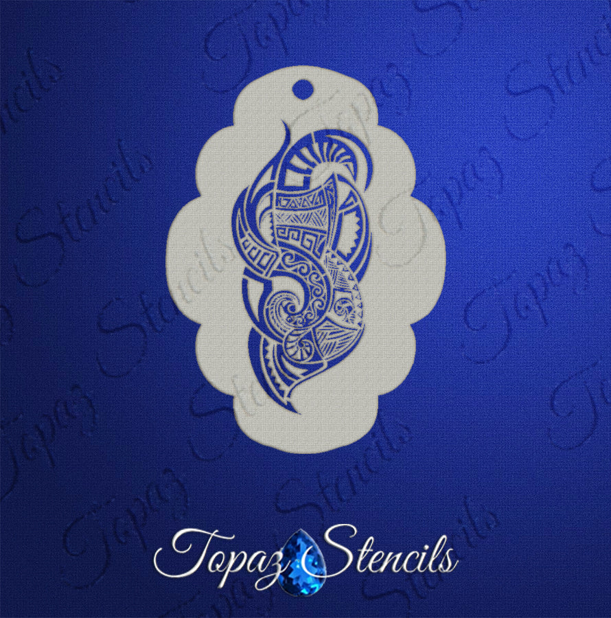 Tribal Tattoo stencil