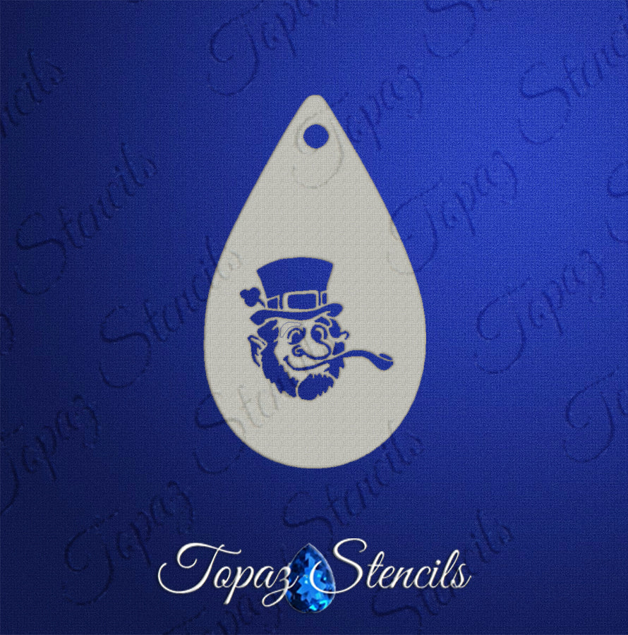 Leprechaun stencil