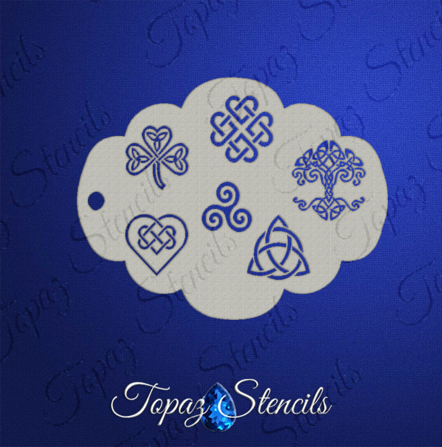 Celtic Knots stencil
