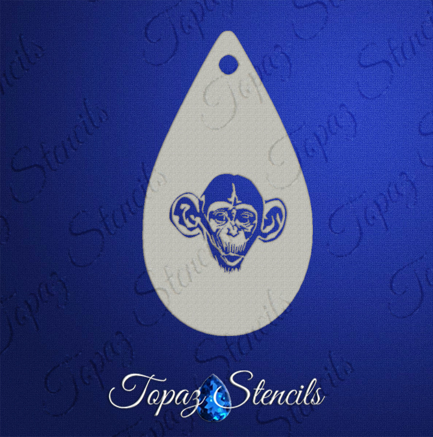 Chimpanzee stencil