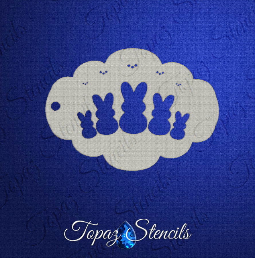 Crown of Peeps stencil