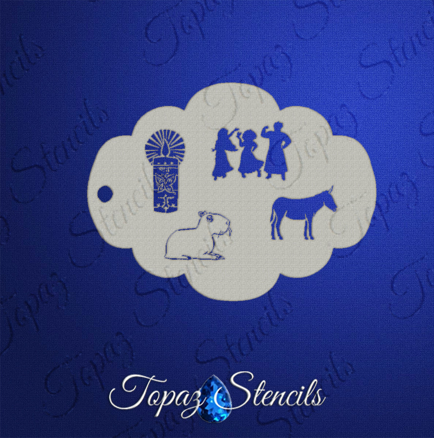Encanto Elements stencil