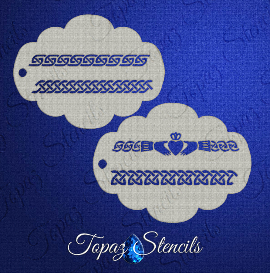 Celtic Arm Bands stencil
