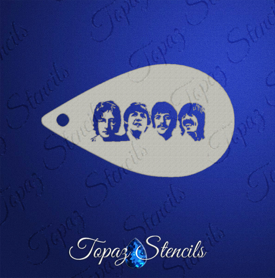 The Beatles stencil