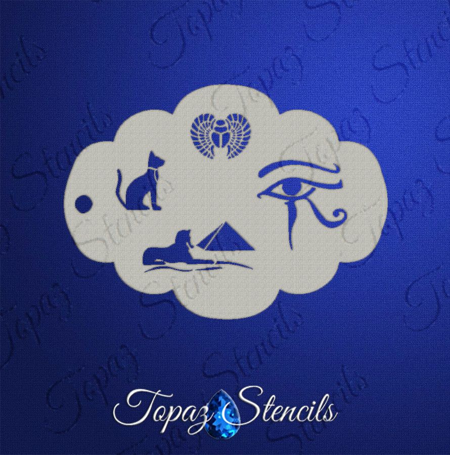 Egyptian Elements 3 stencil