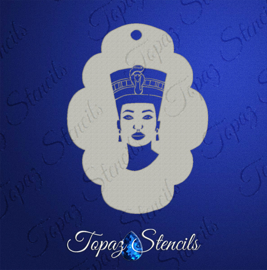 Nefertiti stencil