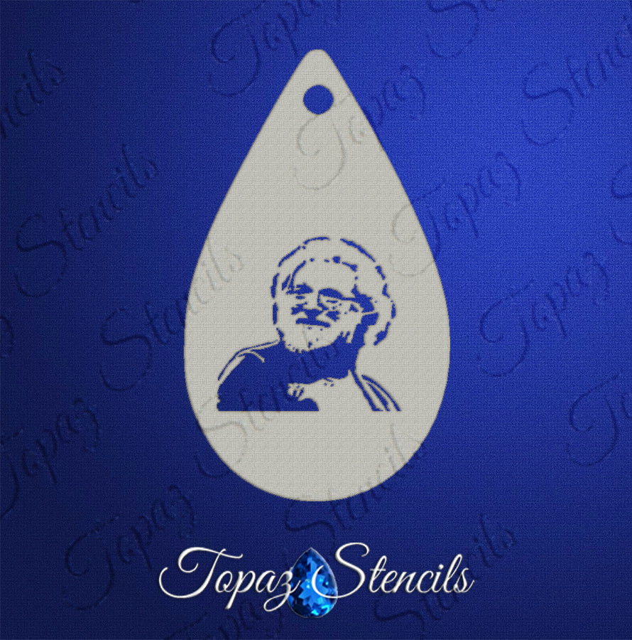 Jerry Garcia stencil
