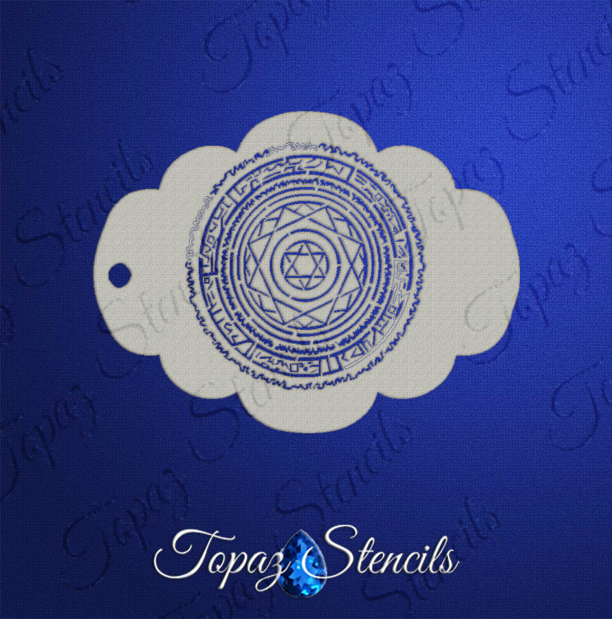Strange Magic Circle stencil