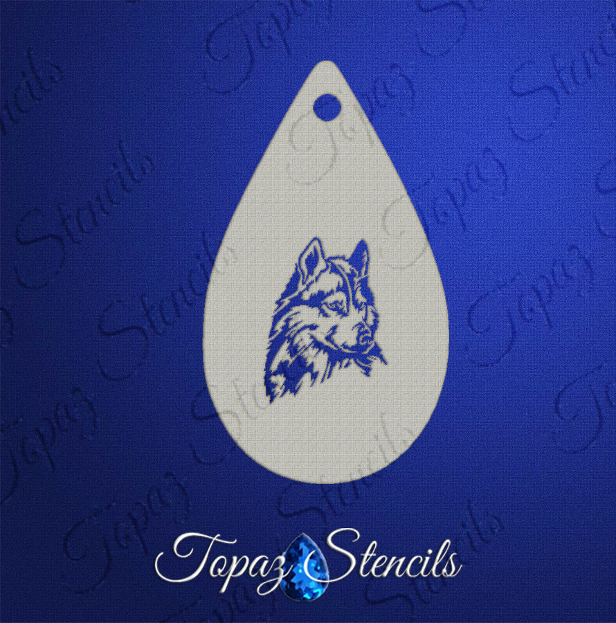 Husky stencil