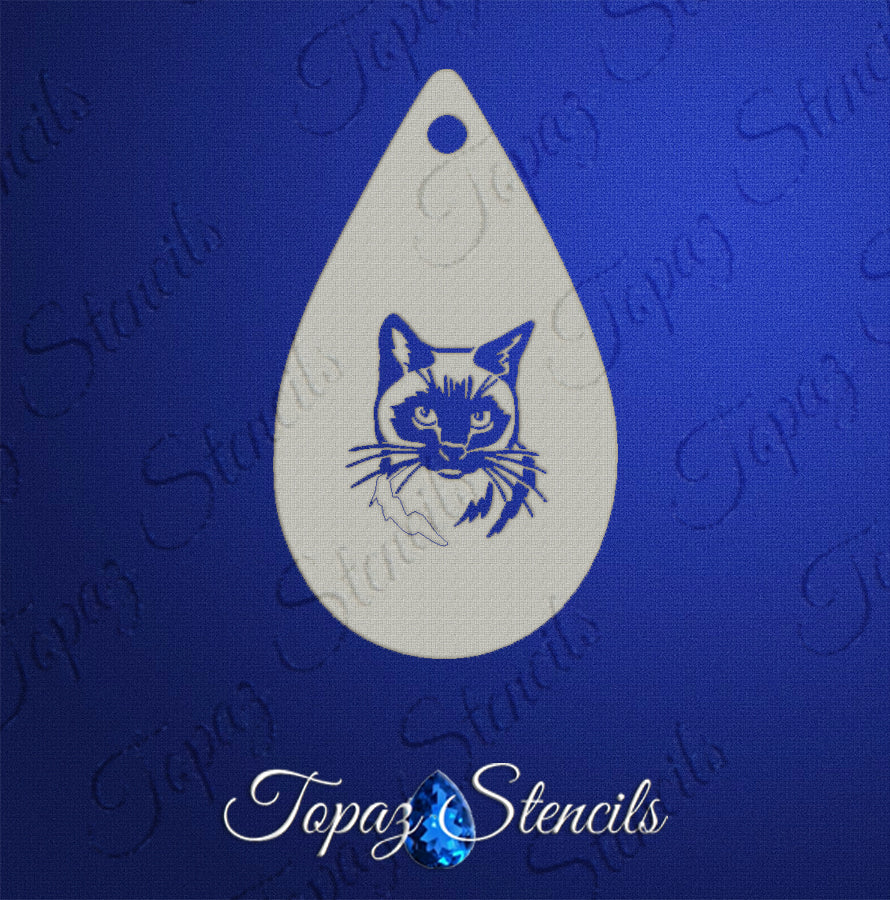 Kitty Cat stencil