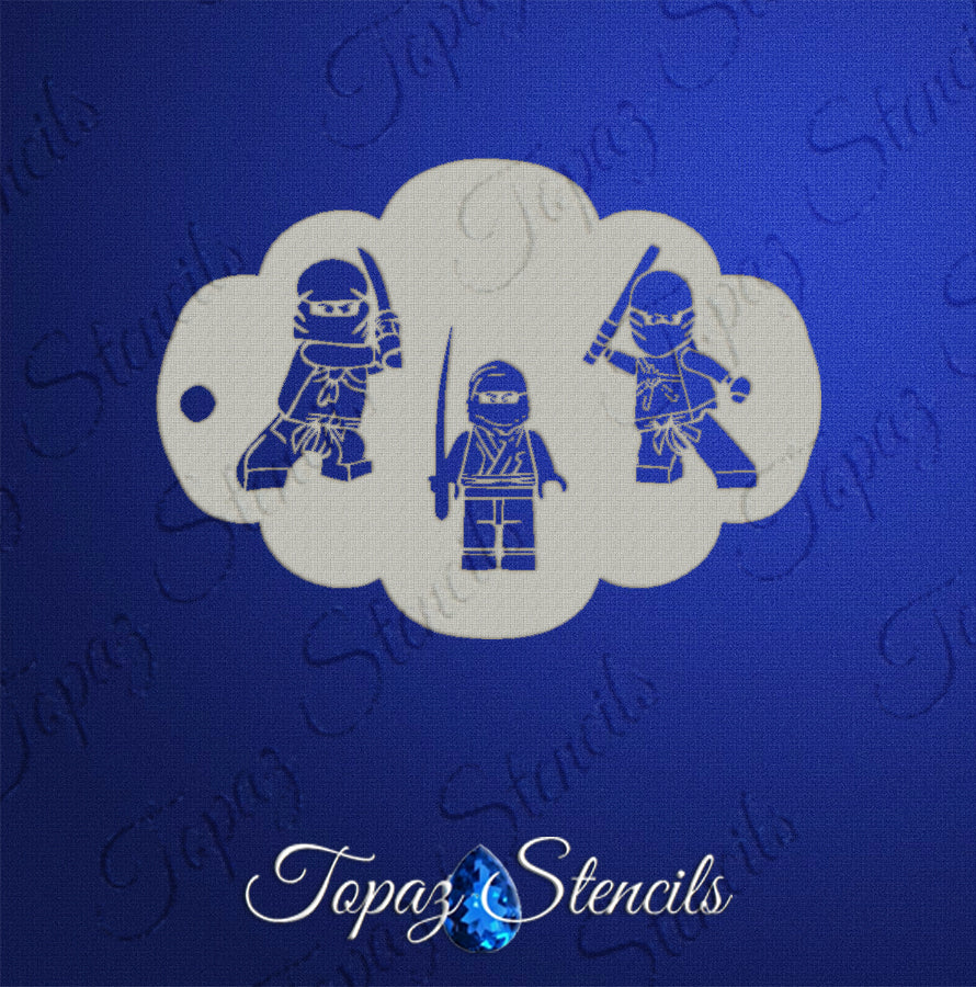 Ninjago stencil