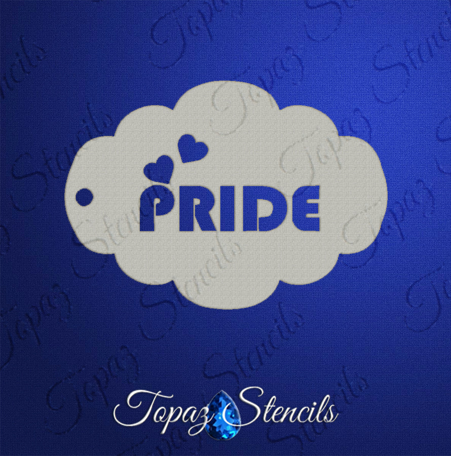 Pride stencil