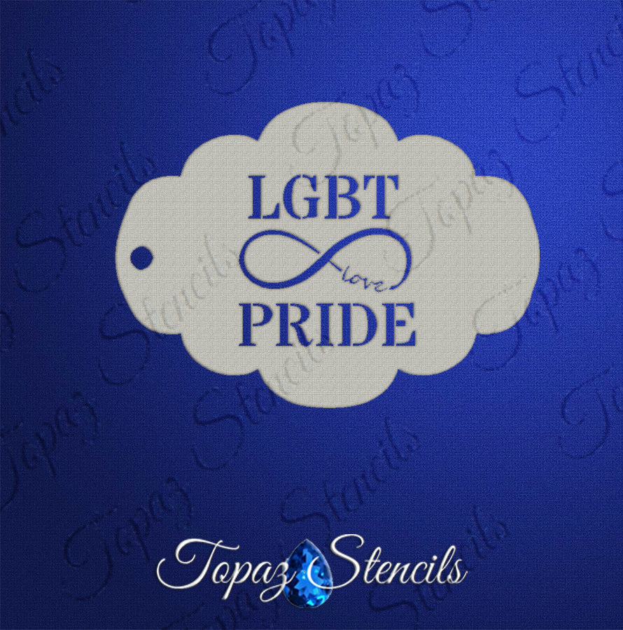 LGBT Pride stencil