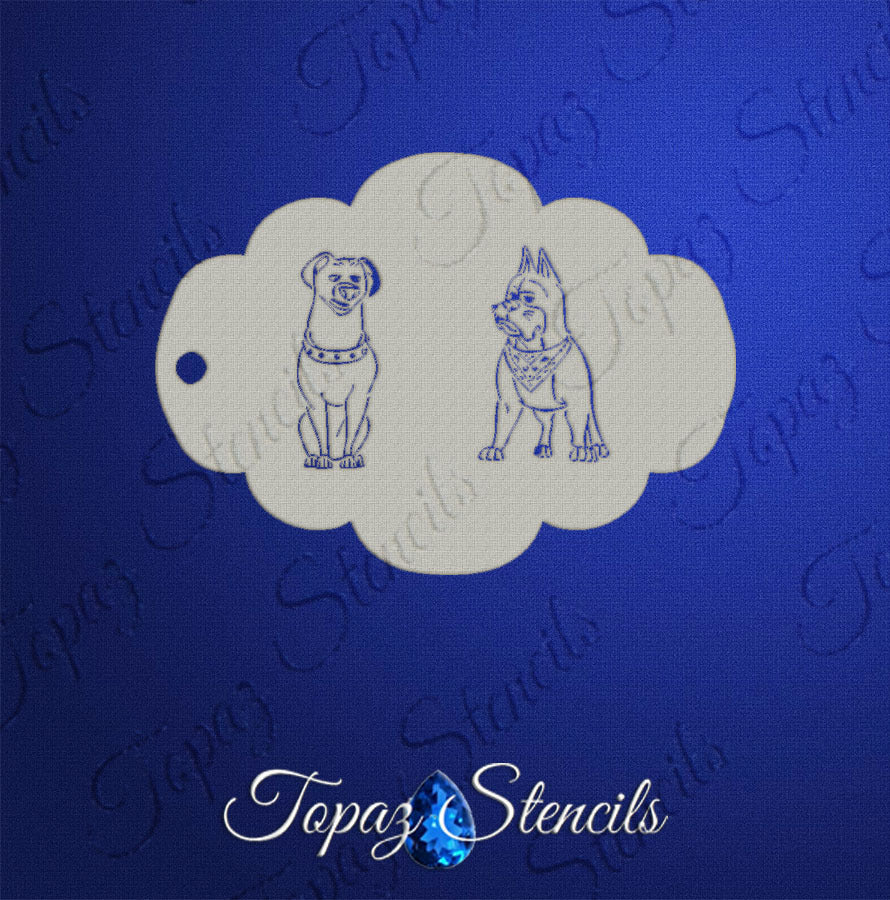 SuperPets Duo stencil