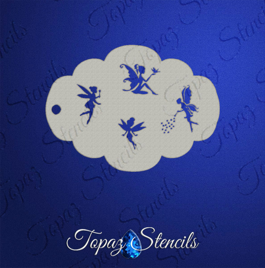 Tiny Fairies stencil