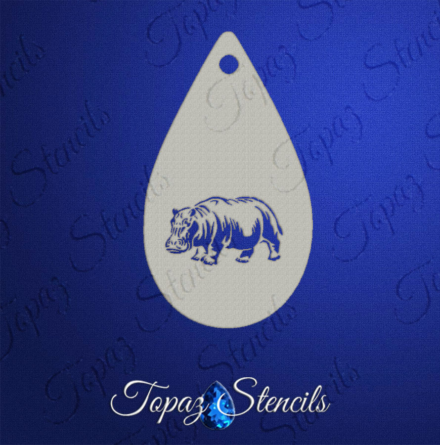 Hippo stencil