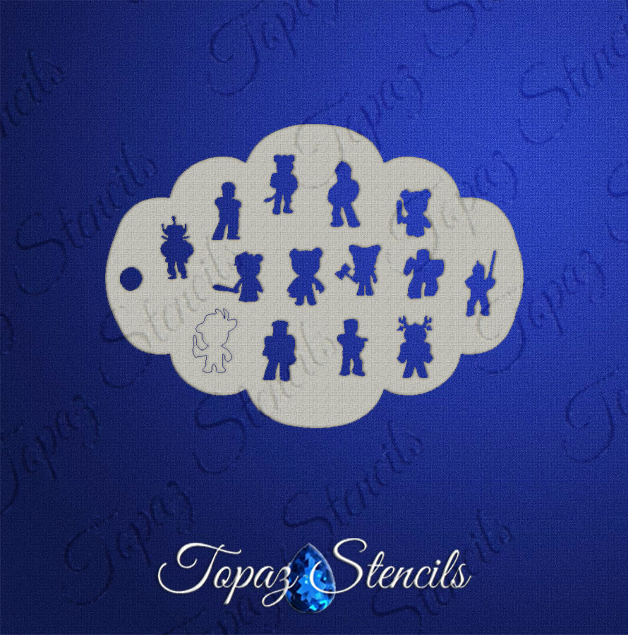 Roblox Characters stencil