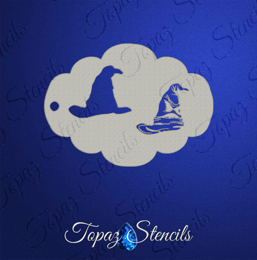 Sorting Hat stencil