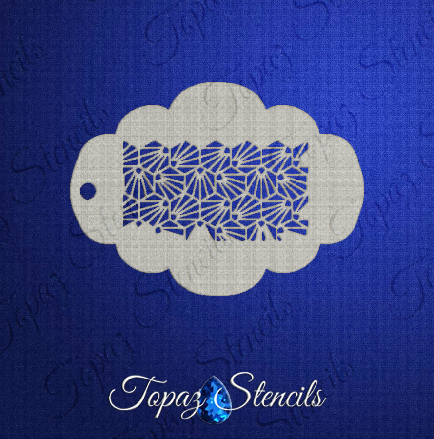Seashells by the Seashore Texture stencil