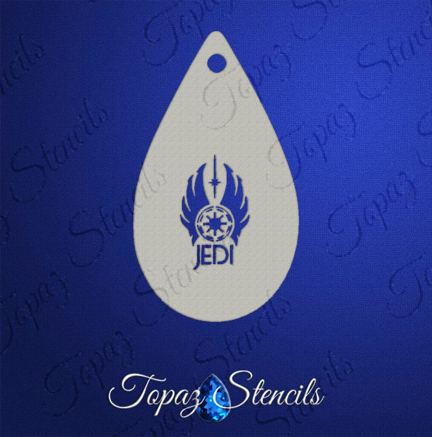 Jedi Emblem stencil