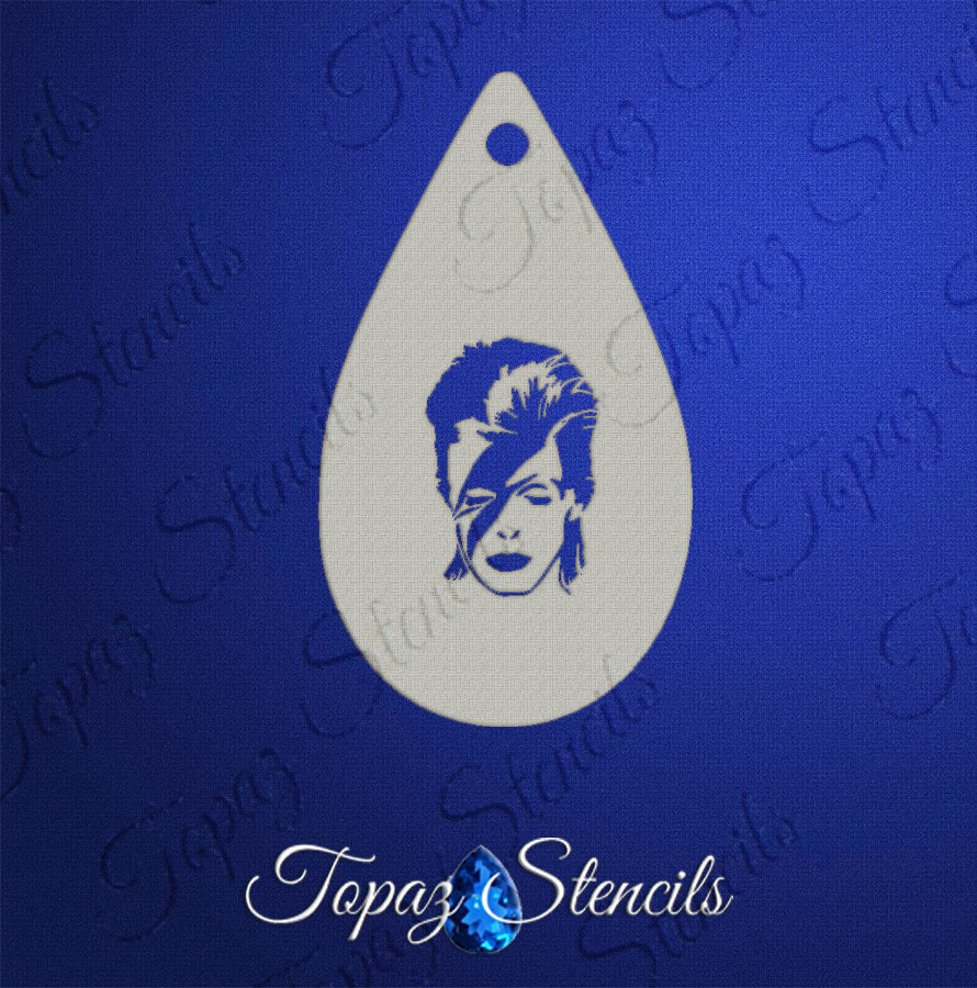 David Bowie stencil