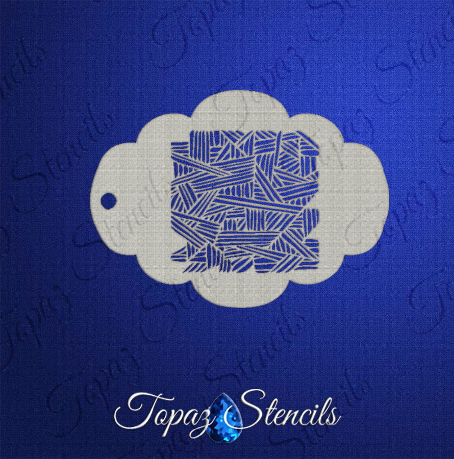 Particle Board stencil