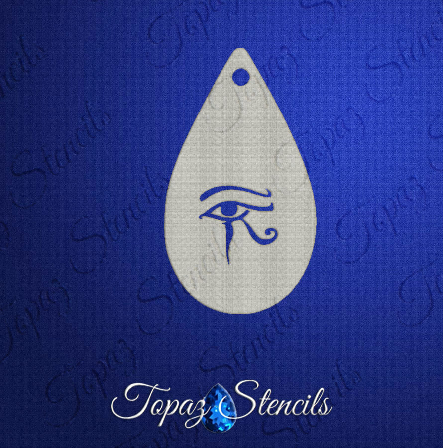 Eye of Ra stencil