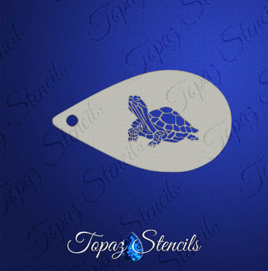 Slider Turtle stencil