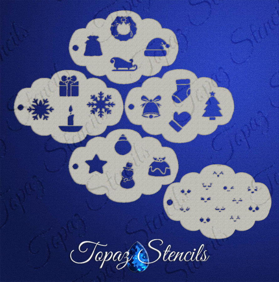 Holiday Elements stencil
