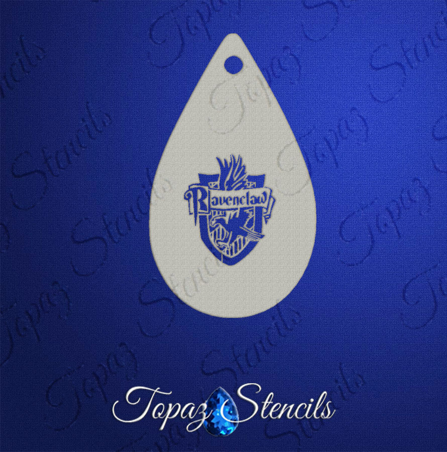 Ravenclaw House Crest stencil