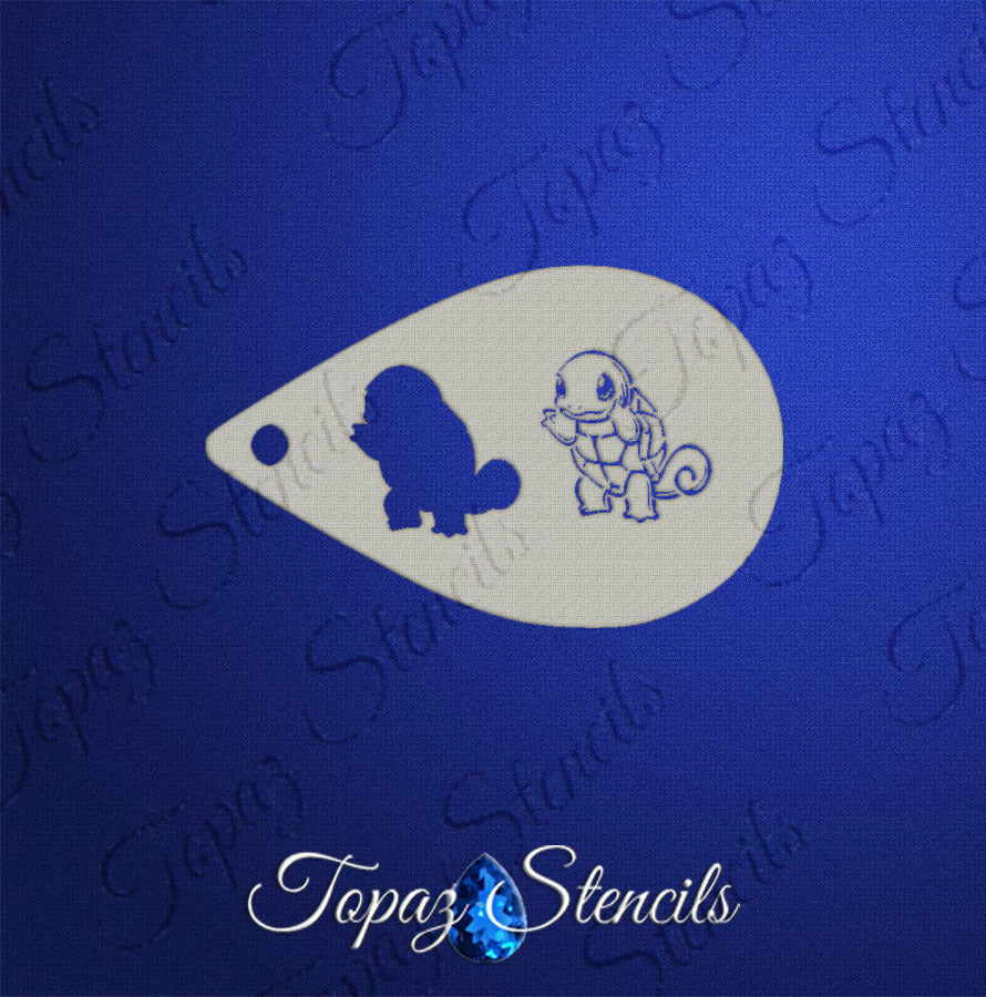 Squirtle stencil