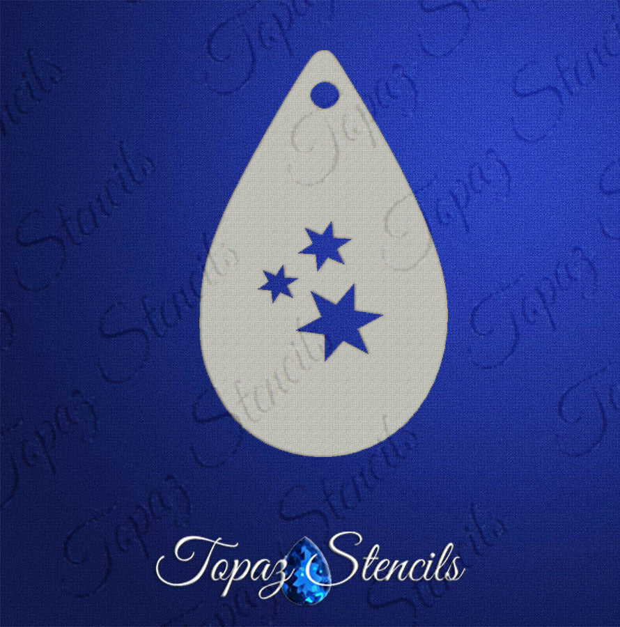 T's Graffiti Stars stencil