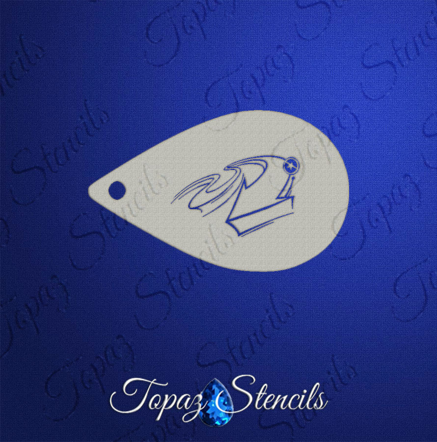 Winding Arrow stencil